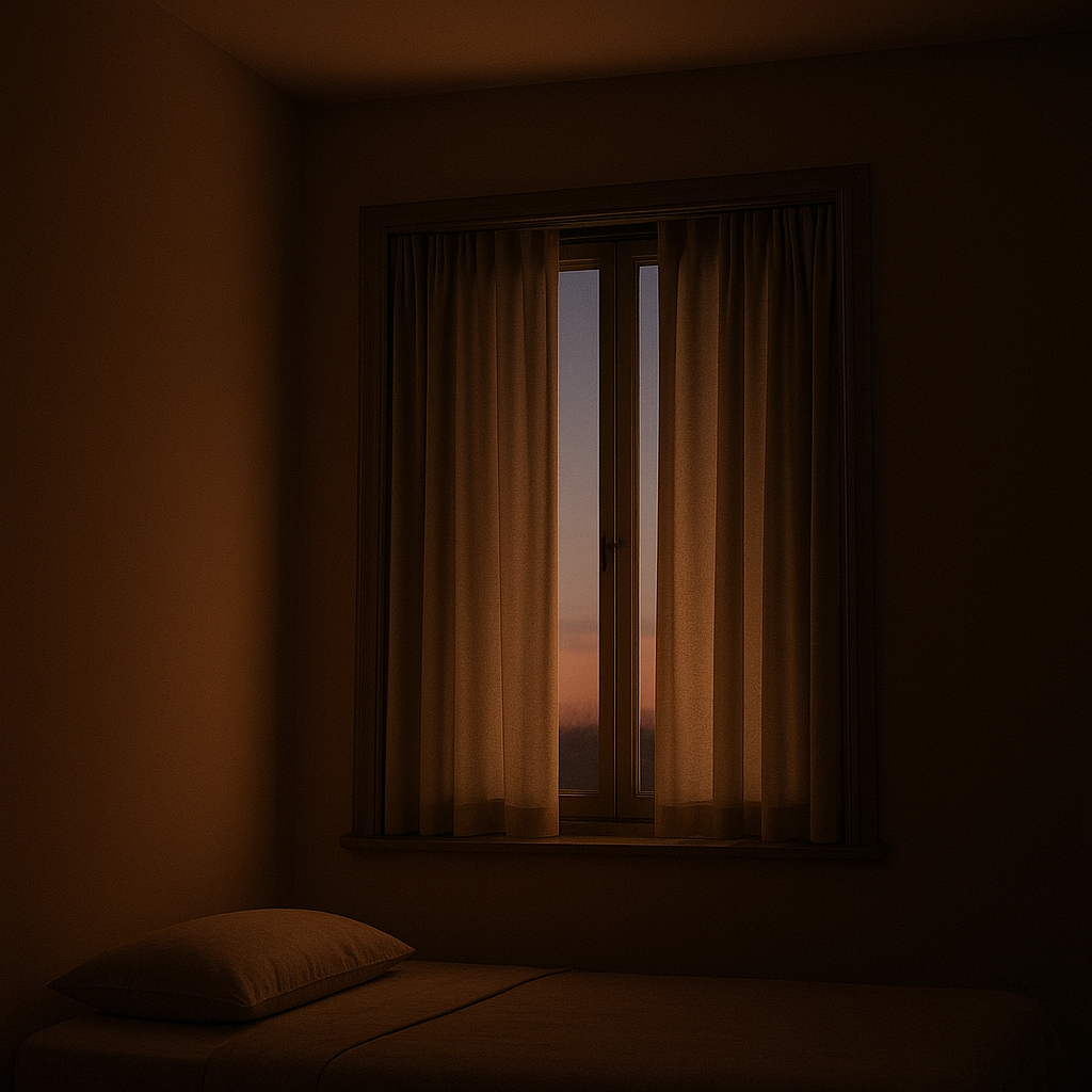 정지된 평온을 상징하는 이미지